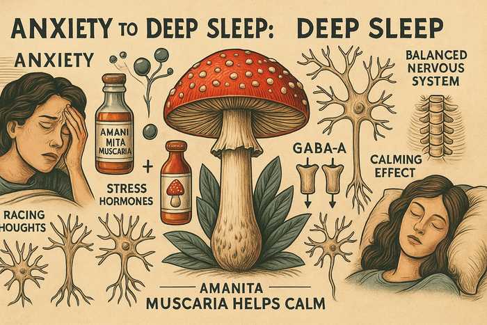 Amanita Muscaria: From Anxiety to Deep Sleep Support article cover