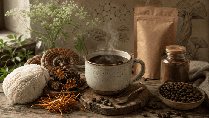 Mushroom Coffee Benefits and Side Effects article cover