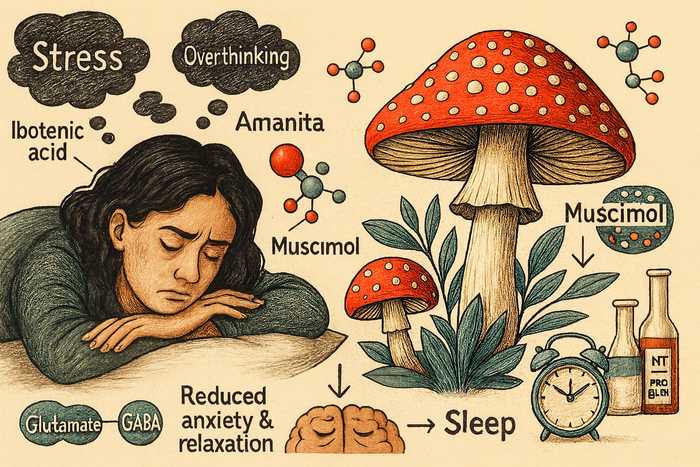 Rød fluesopp hjelper med søvn: Hvorfor kan du ikke sove article cover