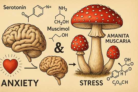 Amanita per ansia e stress