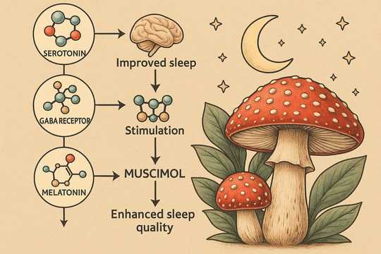 Amanita muscaria e sonno: come aiuta a normalizzare il riposo