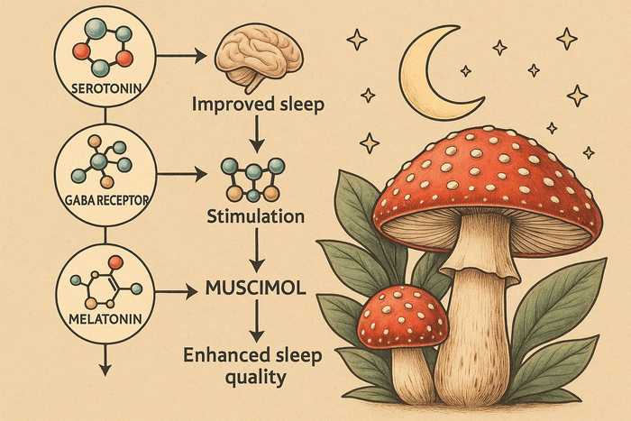 Amanita muscaria e sonno: come aiuta a normalizzare il riposo