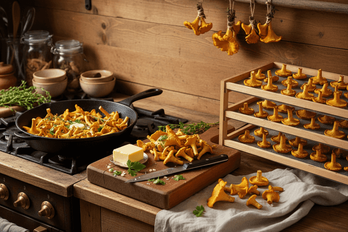 How to Cook and Dry Chanterelles Without Losing Flavor article cover