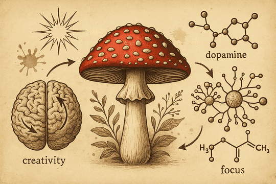 Fly Agaric & Creativity in ADHD: Inspiration Without Chaos