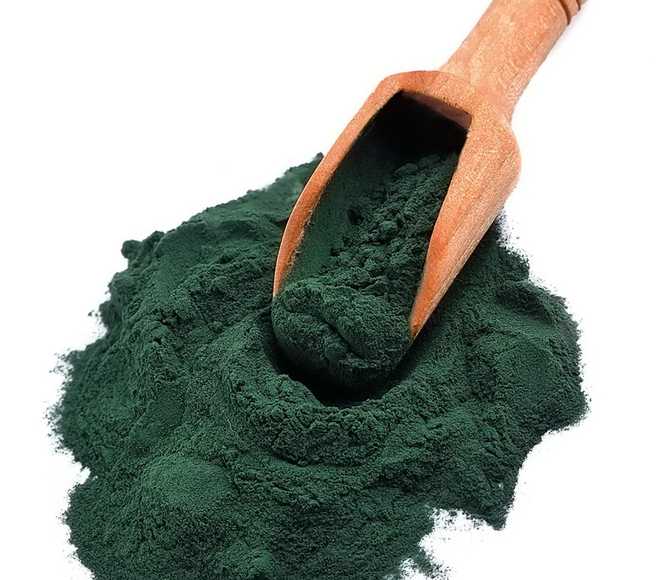 Ekologiskt Spirulina-pulver