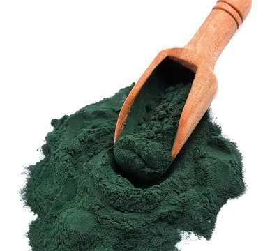 Økologisk Spirulina-pulver