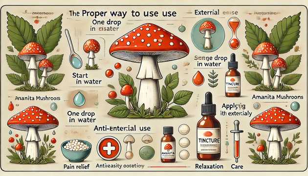 How to take a fly agaric tincture