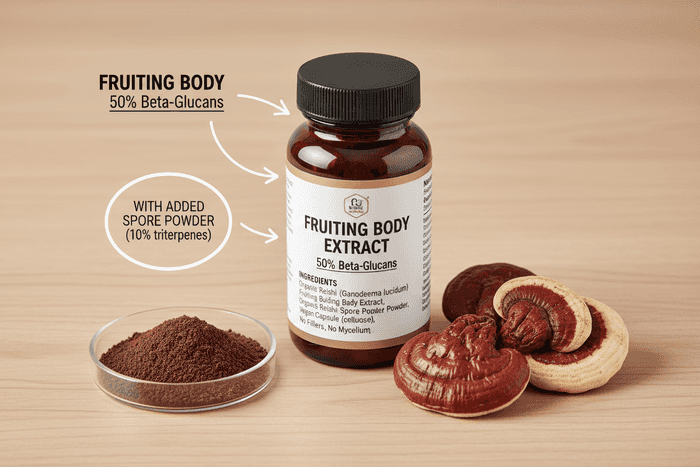 How to Read a Reishi Label: Fruiting Body and Beta-Glucans article cover