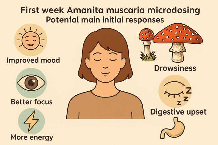 How Body Reacts First Week of Fly Agaric Microdosing article cover