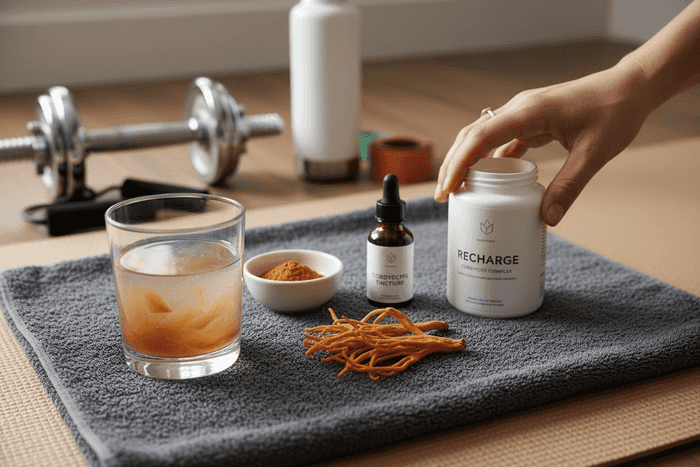 Cordyceps for Recovery and Fatigue: Post-Workout Guide article cover