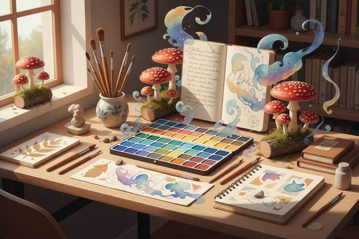 Fluesopp og Kreativitet ved ADHD: Inspirasjon uten Kaos article cover