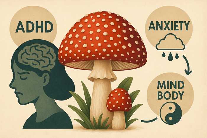 ADHD, Anxiety, and Fly Agaric: How to Find Mind-Body Harmony
