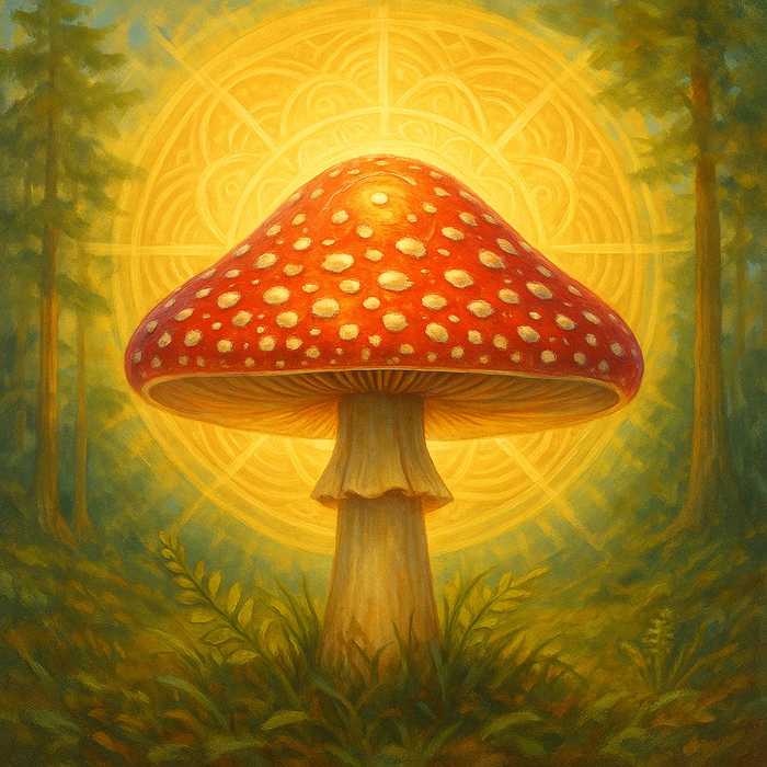 Fly agaric as a symbol of natural awakening of consciousness article cover