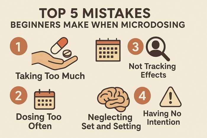 5 Fehler Anfänger bei Fliegenpilz-Mikrodosierung vermeiden article cover